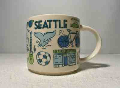 STARBUCKS SEATTLE Coffee Mug Been There / Across the Globe Collection 2018 14oz - Sold on eBay Jan, 4th 2020 for $30.99