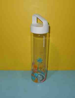 Starbucks YOU ARE HERE Florida Glass Sport Water Bottle 18.5oz  - Sold on eBay Jan, 4th 2020 for $16.13