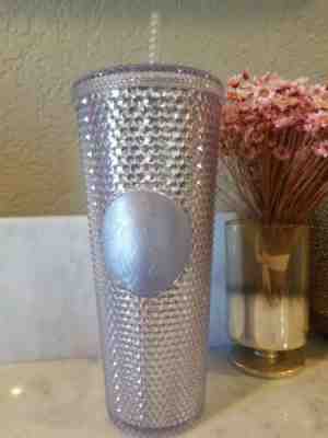 Starbucks 2019 BLING PLATINUM Studded Tumbler Venti 24oz Holiday ON HAND! - Sold on eBay Jan, 4th 2020 for $15.10