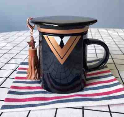 New Starbucks China 2017 Celebrating Graduation Mug Set 14oz - Sold on eBay Jan, 4th 2020 for $29.99