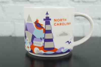 Starbucks North Carolina You Are Here Collectible Mug 14 oz. Coffee Cup - Sold on eBay Jan, 4th 2020 for $19.95