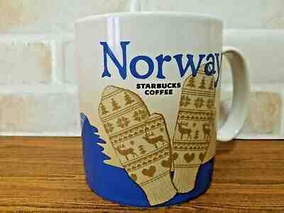  Starbucks Mug  Norway Global Icon Series  16 Oz Coffee Cup 2016 with SKU - Sold on eBay Jan, 4th 2020 for $65.00