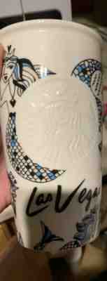 Starbucks LAS VEGAS Mermaid/Siren ceramic tumbler NEW! - Sold on eBay Jan, 4th 2020 for $36.00