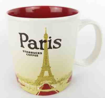 Starbucks Paris Global Icon Collector Coffee Mug 2014 Cup 16 oz - Sold on eBay Jan, 4th 2020 for $37.49