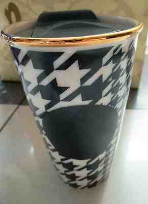 2016 Starbucks  DOT  Double Wall MUG 12 0Z with sku - Sold on eBay Jan, 4th 2020 for $19.99