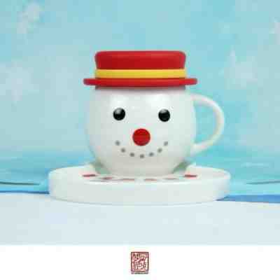 New Starbucks 2018 China Christmas 12oz Snowman Design Mug Set - Sold on eBay Jan, 4th 2020 for $35.00