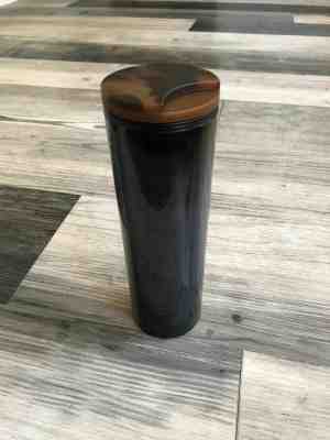 Starbucks 16oz Black Tumbler with Tortoise Shell Sealing Twist Lid NWT  - Sold on eBay Jan, 4th 2020 for $19.79