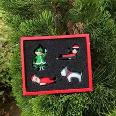 New Starbucks 2018 China Christmas Cup Edge Clip Set - Sold on eBay Jan, 4th 2020 for $25.00