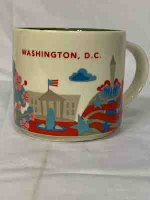 Starbucks Washington DC You Are Here YAH 2015 Collection Coffee Mug Cup, 14 oz - Sold on eBay Jan, 3rd 2020 for $19.95