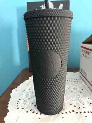 Starbucks Fall 2019 Limited Edition Studded Tumbler Cup - Matte Black Brand New - Sold on eBay Jan, 3rd 2020 for $81.99