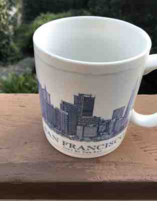 Starbucks Coffee San Francisco Architect Coffee Mug with sticker New - Sold on eBay Jan, 3rd 2020 for $23.50