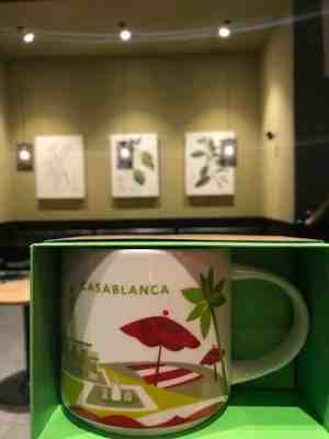 Casablanca Starbucks Coffee 2013 You Are Here Collection Mug 14 Oz