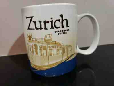 Starbucks Zurich Global Icon City Collector Coffee Mug Cup 16Oz 2016 Rare - Sold on eBay Jan, 3rd 2020 for $40.00