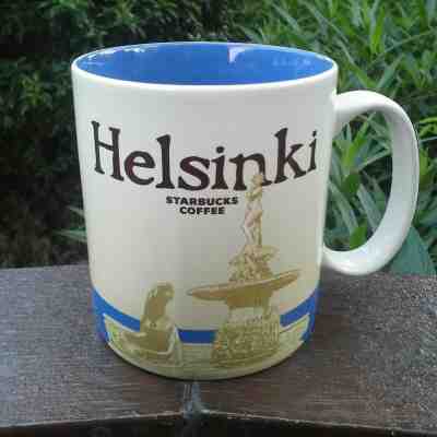 Original Starbucks City Mug 16 oz Global icon city Helsinki, Finland Series 2016 - Sold on eBay Jan, 3rd 2020 for $38.25