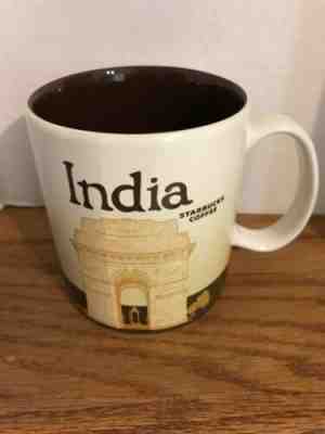 Starbucks 2013 INDIA Collector Series City Icon 16OZ Coffee Mug New - Sold on eBay Jan, 3rd 2020 for $19.99