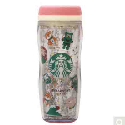  Starbucks Japan Bottle Icons 2020 New year Lucky charm Ninja Darum 2 - Sold on eBay Jan, 3rd 2020 for $29.99
