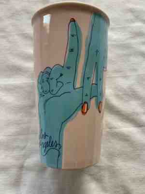 NEW Starbucks Coffee Local Collection To Go Cup Tumbler Mug LOS ANGELES 12oz - Sold on eBay Jan, 3rd 2020 for $38.57