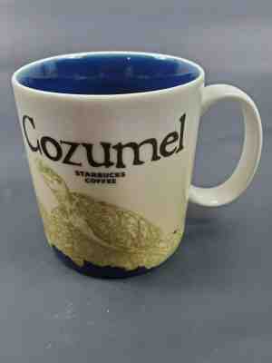 Starbucks Cozumel Mexico 16 oz 2014 Coffee Mug Sea Turtle - Sold on eBay Jan, 3rd 2020 for $25.46