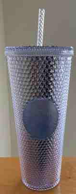 NEW STARBUCKS 2019 Silver Studded Cold Cup Tumbler Christmas HOLIDAY In Hand - Sold on eBay Jan, 3rd 2020 for $29.00