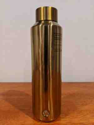 Starbucks Gold Stainless Steel Water Bottle  Vacuum Insulated 20fl oz New - Sold on eBay Jan, 3rd 2020 for $25.95