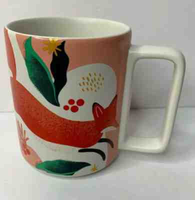 Starbucks 2019 HTF Holiday Red Fox Ceramic Mug NEW FOR CHRISTMAS 12 OZ - Sold on eBay Jan, 3rd 2020 for $24.50