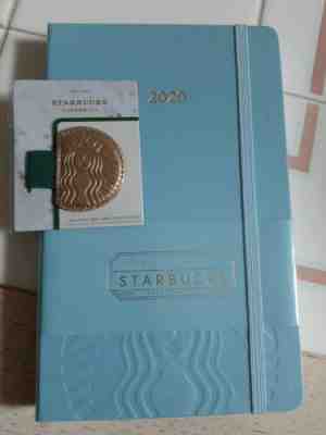 Starbucks KOREA 2020 Planner x Moleskine   Light Blue  - Sold on eBay Jan, 3rd 2020 for $29.99