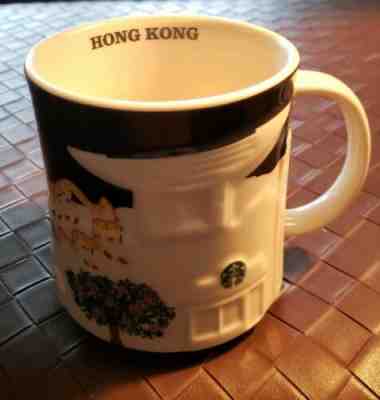 Starbucks Coffee City Mug Cup Collection China Hong Kong Relief Ferry Dragon 16 - Sold on eBay Jan, 3rd 2020 for $35.00