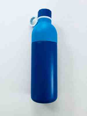New STARBUCKS 2-Piece Stainless Steel Insulated Bottle Blue 20 oz - Sold on eBay Jan, 3rd 2020 for $18.74