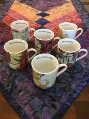 Starbucks Coffee Espresso Cups 6 Mugs 2005 Leadership Conference Limited Edition - Sold on eBay Jan, 3rd 2020 for $21.99