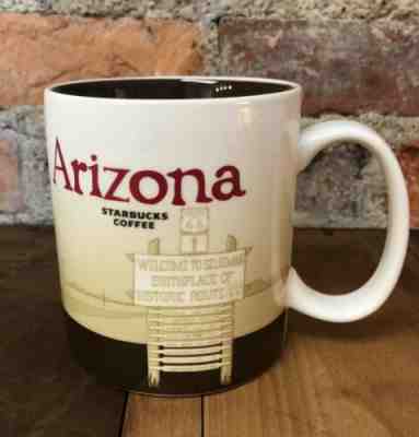 ARIZONA Starbucks Mug Global Icon 2009 Collectors Series 16 oz  - Sold on eBay Jan, 3rd 2020 for $34.99