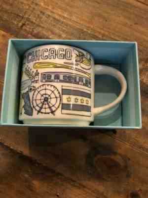 Starbucks Been There Series Chicago Mug Across The Globe Collection - Sold on eBay Jan, 3rd 2020 for $16.99