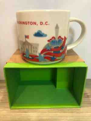 NEW IN BOX Starbucks You Are Here Collection Washington DC Mug - Sold on eBay Jan, 3rd 2020 for $29.99