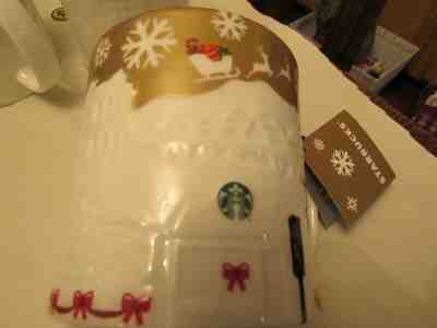 Starbucks Gold Relief Mug  Taipei - Sold on eBay Jan, 3rd 2020 for $28.00