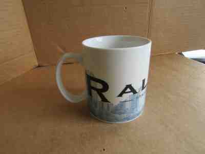 STARBUCKS RALEIGH SERIES ONE, SKYLINE SERIES BARISTA COLLECTIBLE COFFEE MUG 2002 - Sold on eBay Jan, 3rd 2020 for $20.00