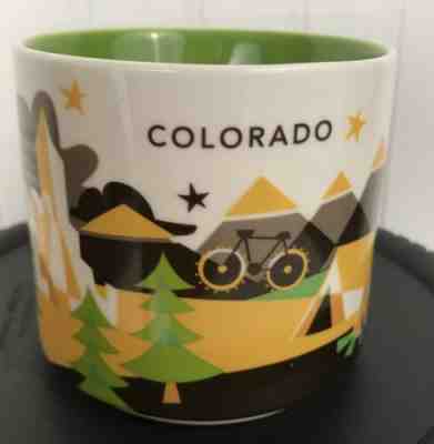 Starbucks "YOU ARE HERE" Collection COLORADO RETIRED City Mug - Sold on eBay Jan, 3rd 2020 for $16.88