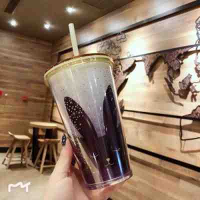New 2018 Starbucks China Mid Autumn Day 16oz Bright Moon Rabbit Water Bottle - Sold on eBay Jan, 3rd 2020 for $29.99