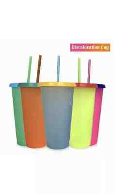 ** NEW TEMPERATURE COLOR CHANGING COLD CUPS 5PK STARBUCKS INSPIRED CUPS 2019 ** - Sold on eBay Jan, 3rd 2020 for $17.99