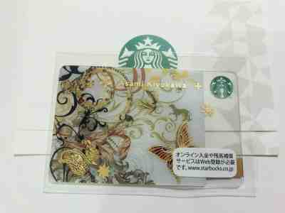 2014 STARBUCKS JAPAN SAKURA ASAMI KIYOKAWA BUTTERFLY CARD PIN INTACT RARE - Sold on eBay Jan, 3rd 2020 for $32.00
