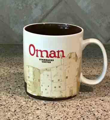 Starbucks~OMAN~ Coffee Mug 2012~Glossy Finish~CITY ICON  SERIES~MINT - Sold on eBay Jan, 3rd 2020 for $45.00