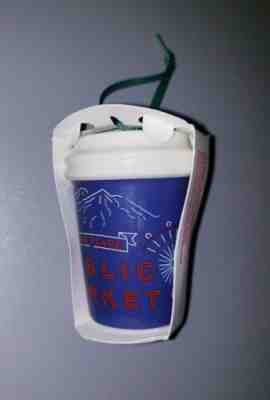 Starbucks Ornament 2017 christmas Purple Pike Place Exclusive - Sold on eBay Jan, 3rd 2020 for $17.99