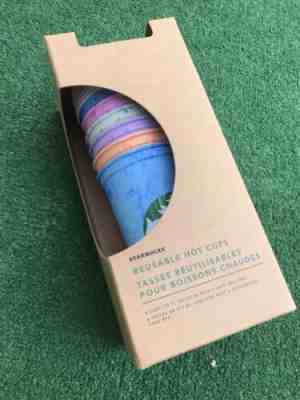 Starbucks Limited Edition Hot Cups 2019 6 Marble Cups Sold Out Non Color Change - Sold on eBay Jan, 2nd 2020 for $25.99