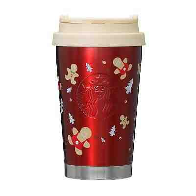 Stainless ToGo Logo Tumbler Gingerbread Man 355ml Christmas 2019 Starbucks Japan - Sold on eBay Jan, 2nd 2020 for $44.40