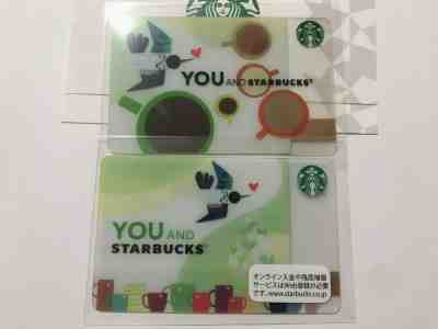 2013 2014  STARBUCKS JAPAN TOHOKU HUMMING BIRD 2 CARDS PIN INTACT  - Sold on eBay Jan, 2nd 2020 for $23.00