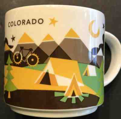 Starbucks You Are Here Series COLORADO Coffee Mug Cup 14 oz **PRE-OWNED** - Sold on eBay Jan, 2nd 2020 for $20.98