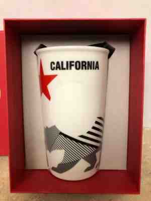 2015 Starbucks CALIFORNIA BEAR Dot Collection Ceramic 12 oz Tumbler New in Box! - Sold on eBay Jan, 2nd 2020 for $44.95