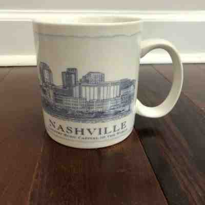 STARBUCKS Coffee Cup MUG 18 oz ARCHITECT SERIES 2008 NASHVILLE Country Music  - Sold on eBay Jan, 2nd 2020 for $16.00