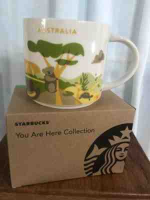 NEW! US SELLER! STARBUCKS You Are Here Australia YAH Fast Ship - Sold on eBay Jan, 2nd 2020 for $45.99
