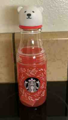 STARBUCKS ASIA 2019 HOLIDAY 17oz POLAR BEAR WATER BOTTLE NEW IN HAND US SELLER - Sold on eBay Jan, 2nd 2020 for $25.00
