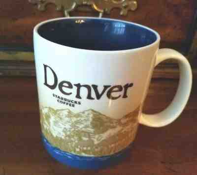 STARBUCKS City Mug "Collector Series" / DENVER / RETIRED - Mint Condition - Sold on eBay Jan, 2nd 2020 for $29.90