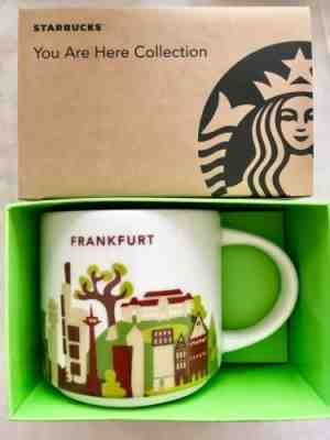 Starbucks Coffee YAH Mug FRANKFURT GERMANY You Are Here Cup 14 oz NEW W/ SKU - Sold on eBay Jan, 2nd 2020 for $27.95